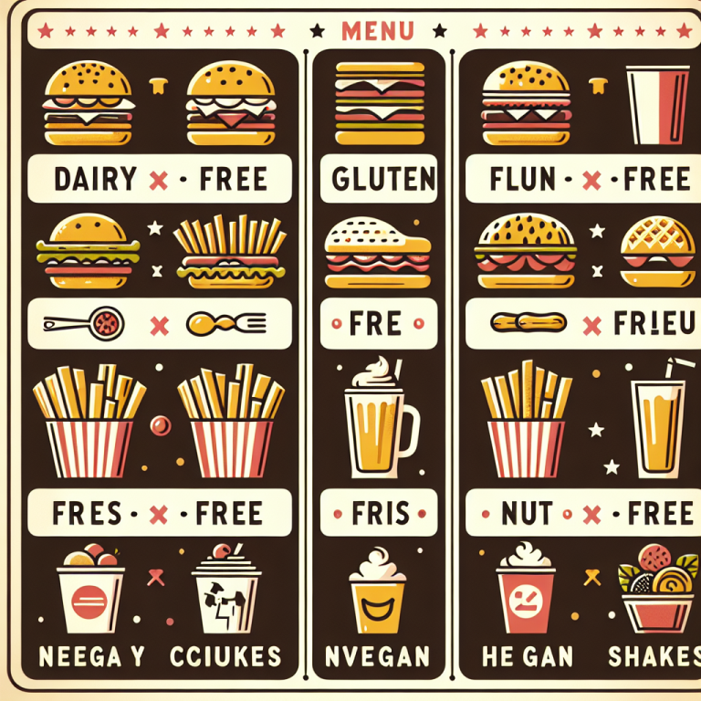 Five Guys Allergen Menu