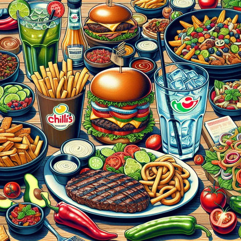 Chiliʼs Menu With Prices And Pictures