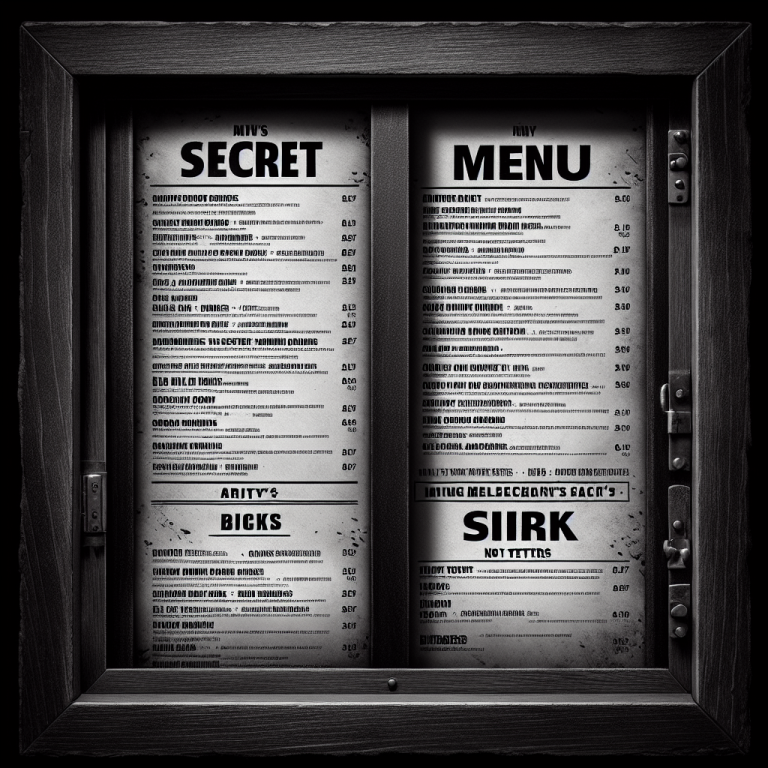 Chiliʼs Secret Menu