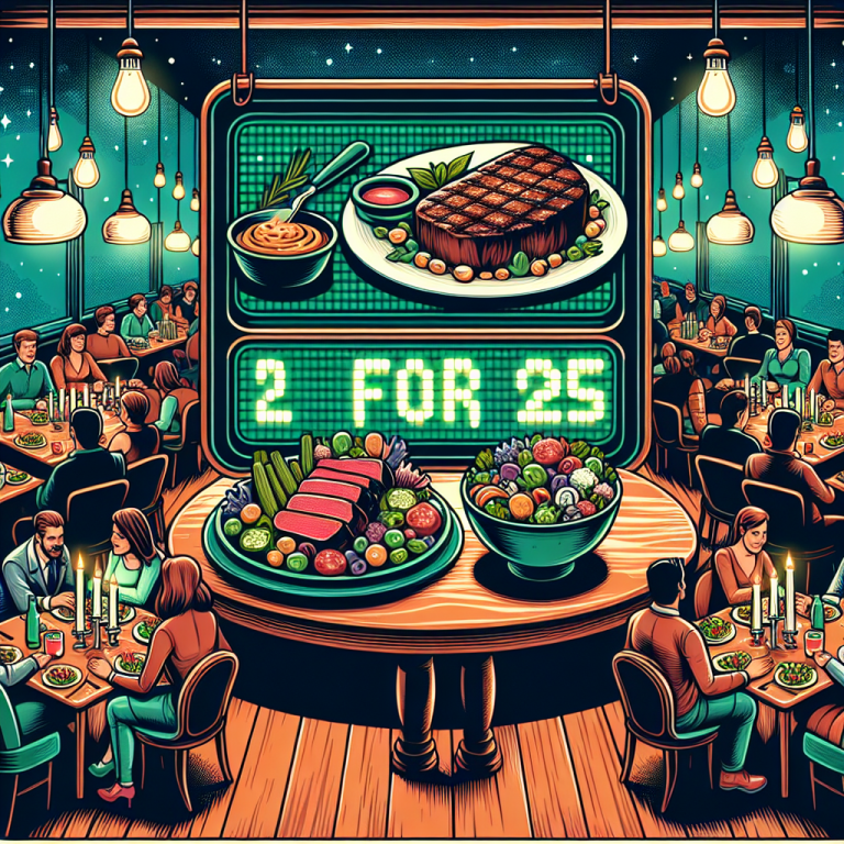 2 For $25 Chiliʼs Menu With Prices