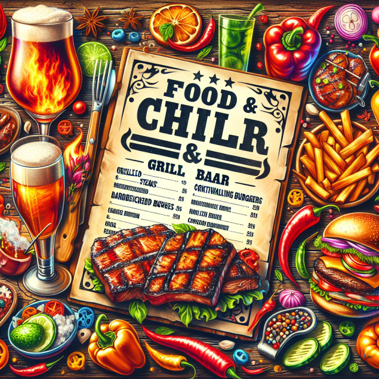 Chiliʼs Grill And Bar Okemos Menu