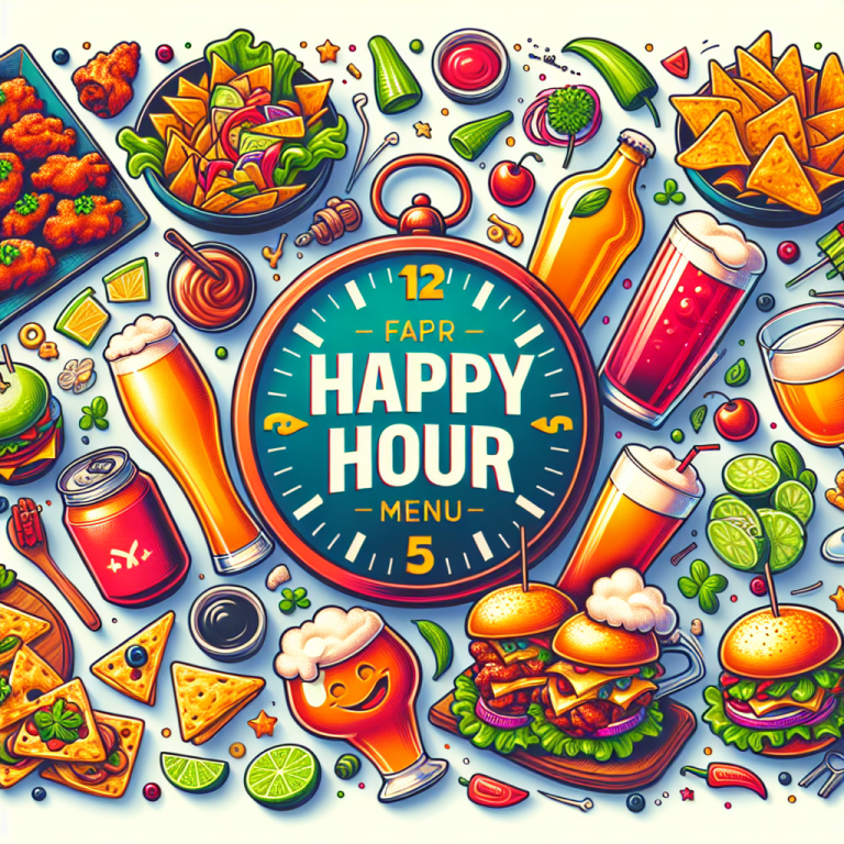 ChiliʼS Happy Hour Menu With Prices And Pictures