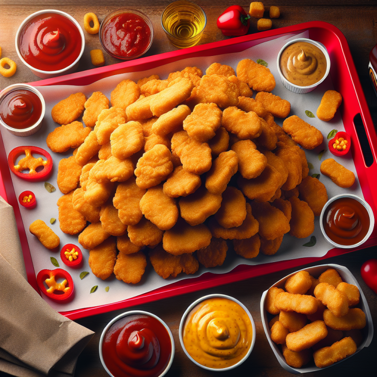 Wendyʼs Secret Menu 50 Nuggets