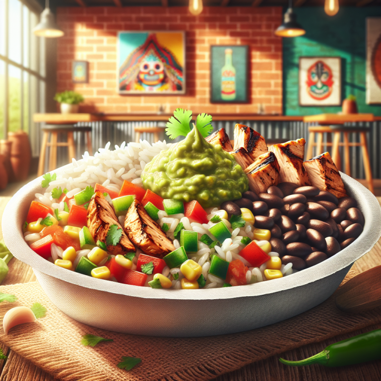 Chipotle Chicken Bowl Menu