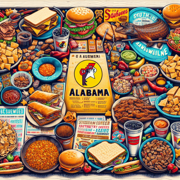 Buc-EeʼS Menu Alabama