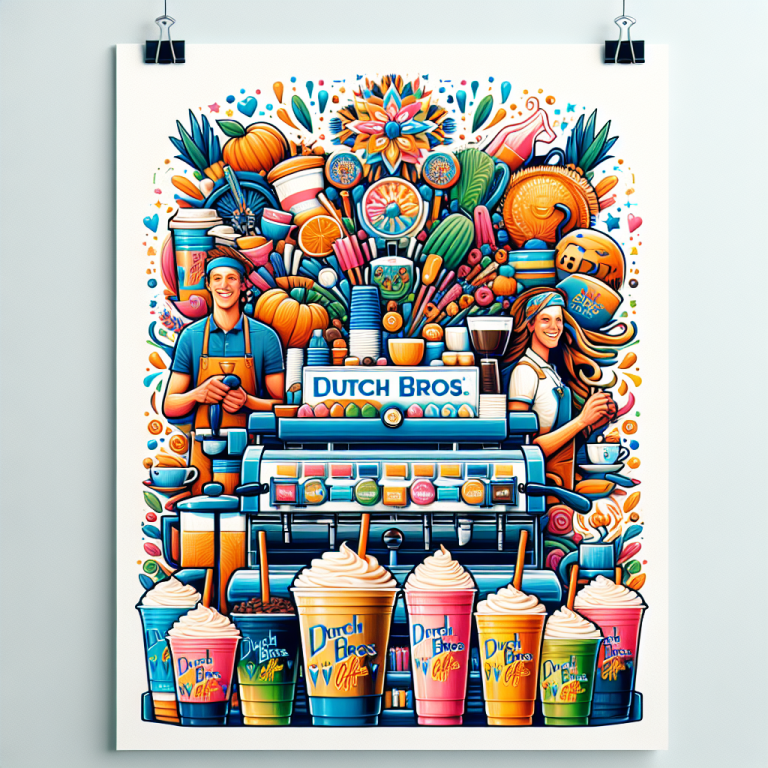 ### Dutch Bros Drink Menu