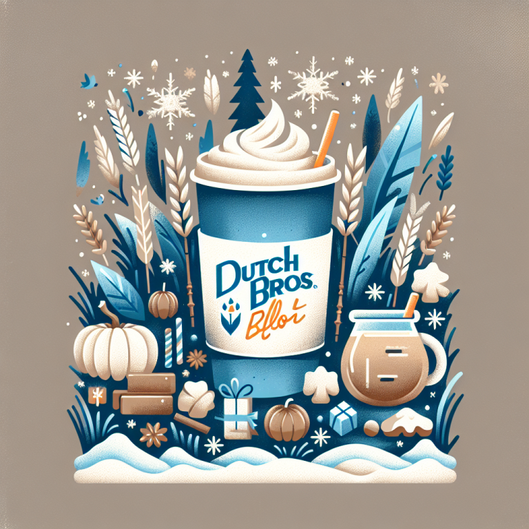 Dutch Bros Winter Park Menu