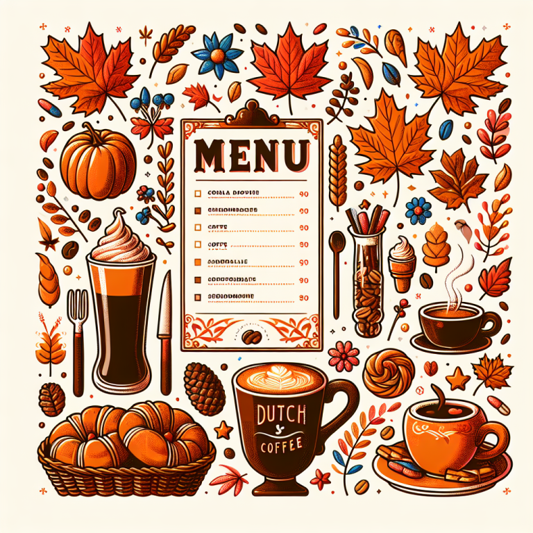 Dutch Bros Fall Menu