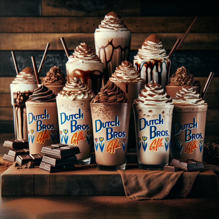 Dutch Bros Chocolate Milk Menu