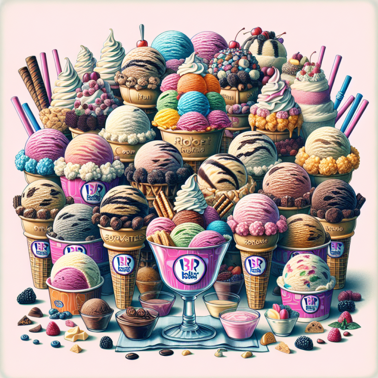 Baskin Robbins Menu