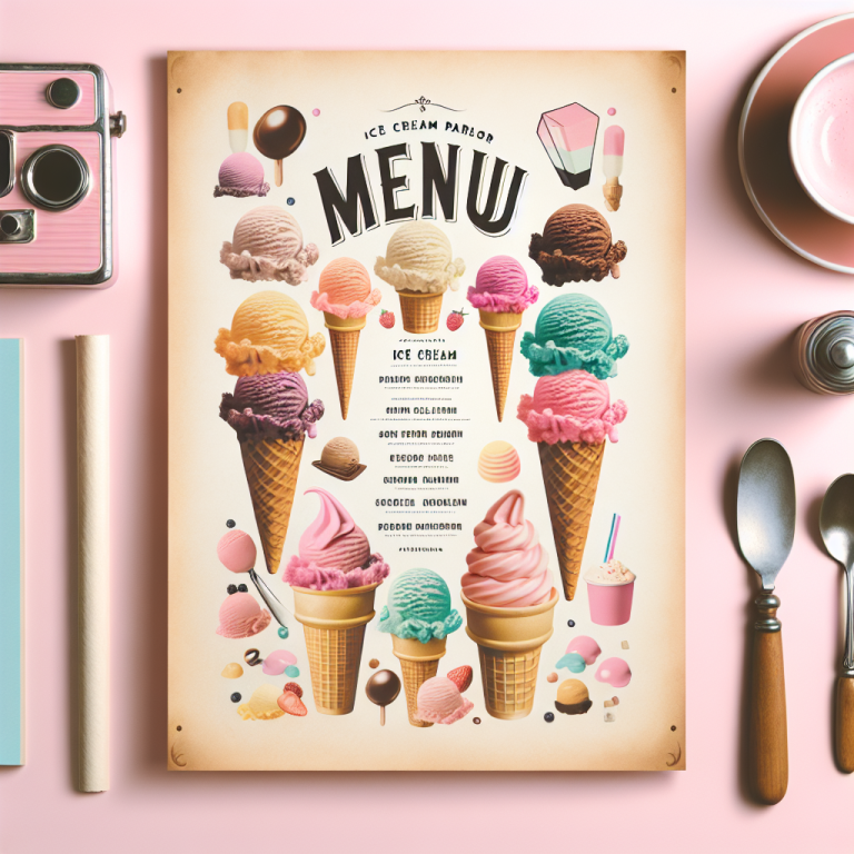 Baskin And Robbins Menu