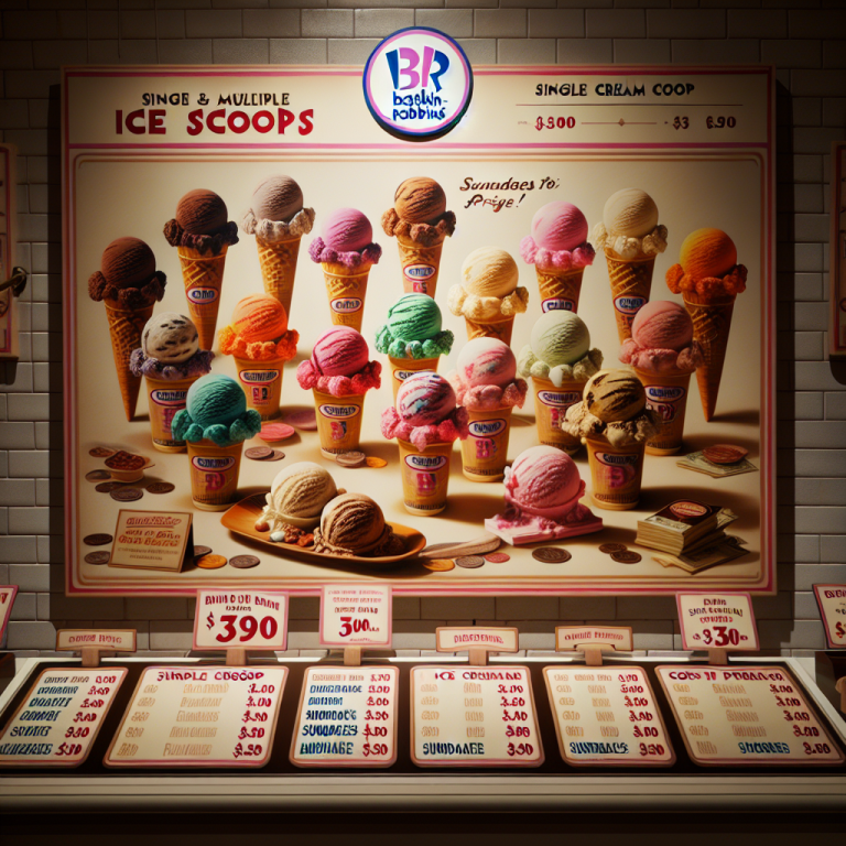 Baskin-Robbins Menu & Prices