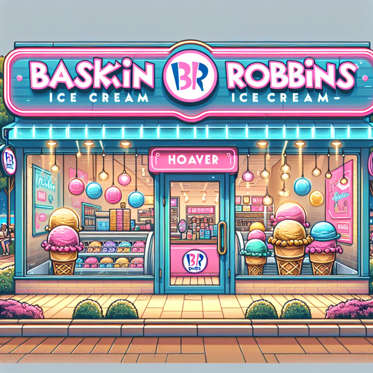 Baskin Robbins Hoover Menu