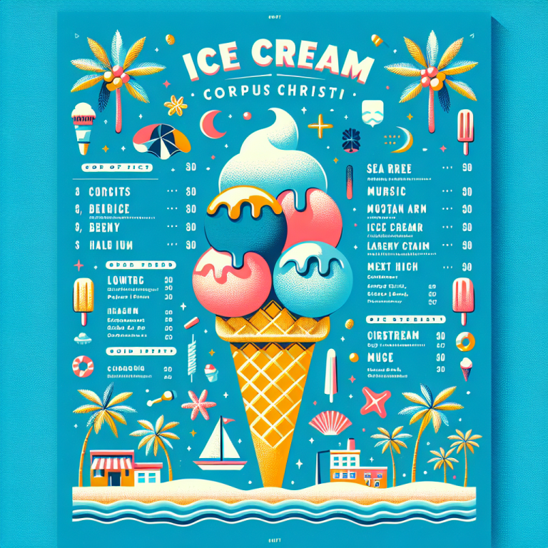 Baskin Robbins Corpus Christi Menu