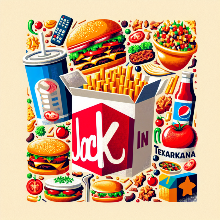 Jack In The Box Texarkana Menu