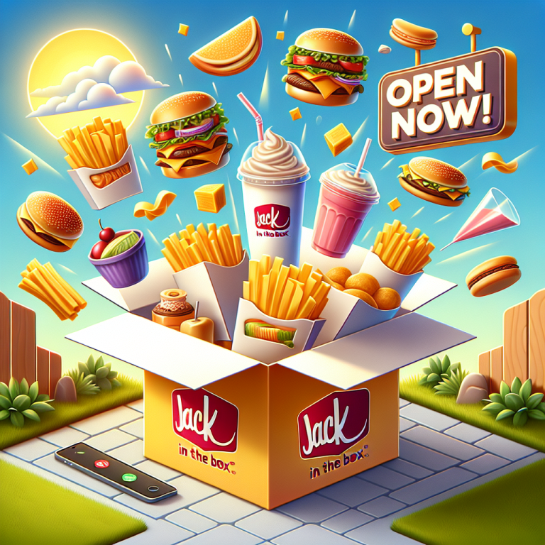 Jack In The Box Menu Open Now