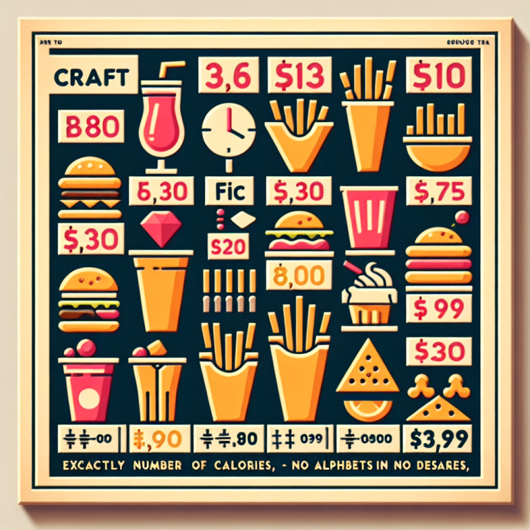 Jack In The Box Menu With Calories