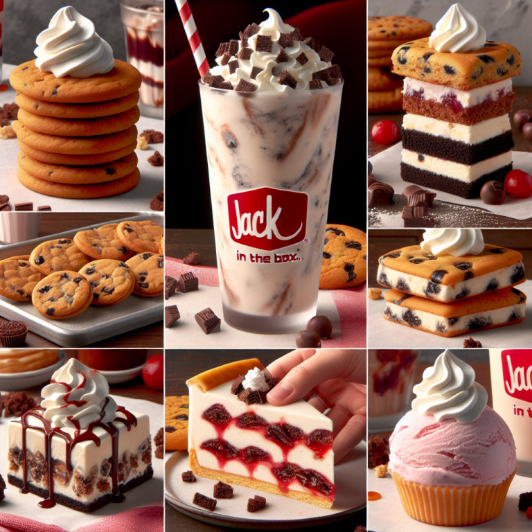 Jack In The Box Desserts Menu