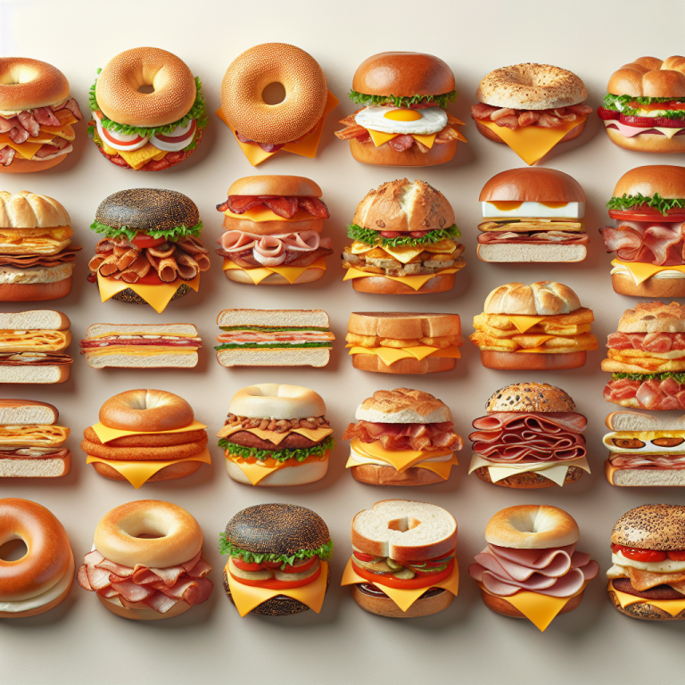 Burger King Breakfast Sandwiches Menu