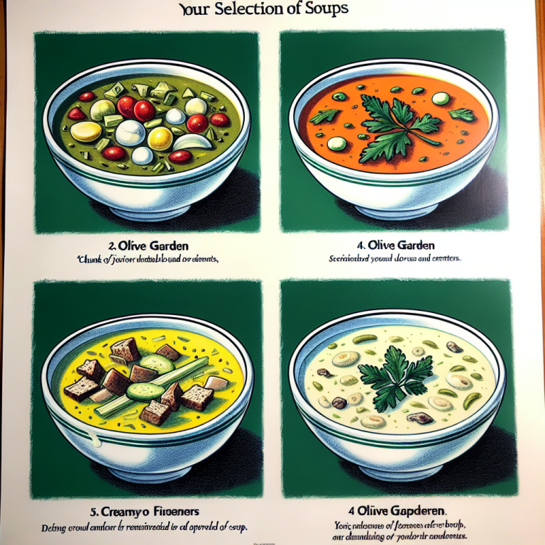 Olive Garden Soups Menu