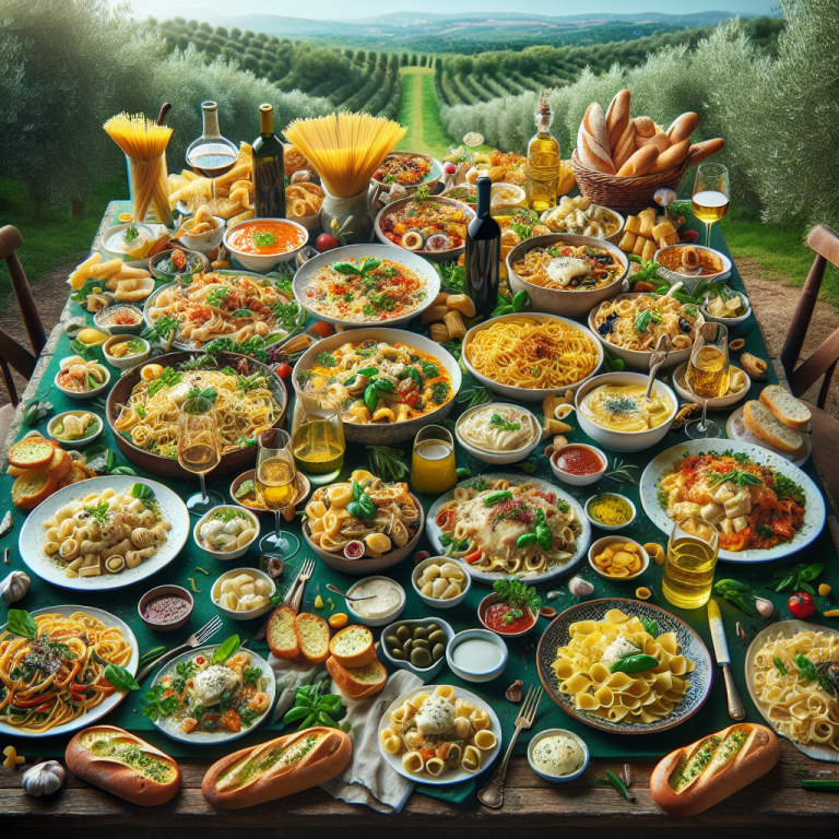 Olive Garden Never-Ending Pasta Menu