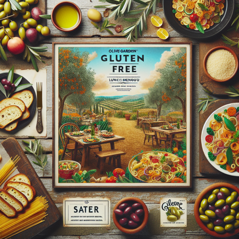 Olive Garden Gluten-Free Lunch Menu