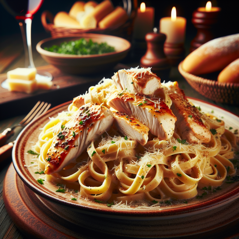 Olive Garden Menu Chicken Alfredo