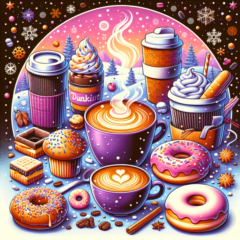 Dunkin Winter Menu