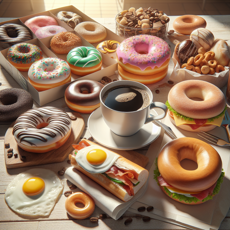 Dunkin Donut Breakfast Menu