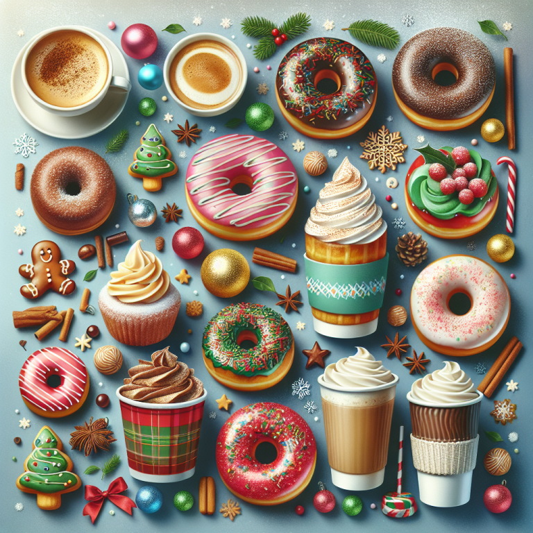 Dunkin Donuts Holiday Menu