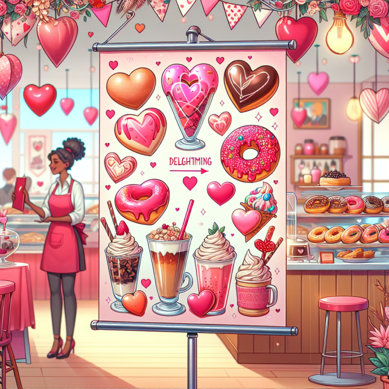 Dunkin Valentines Menu