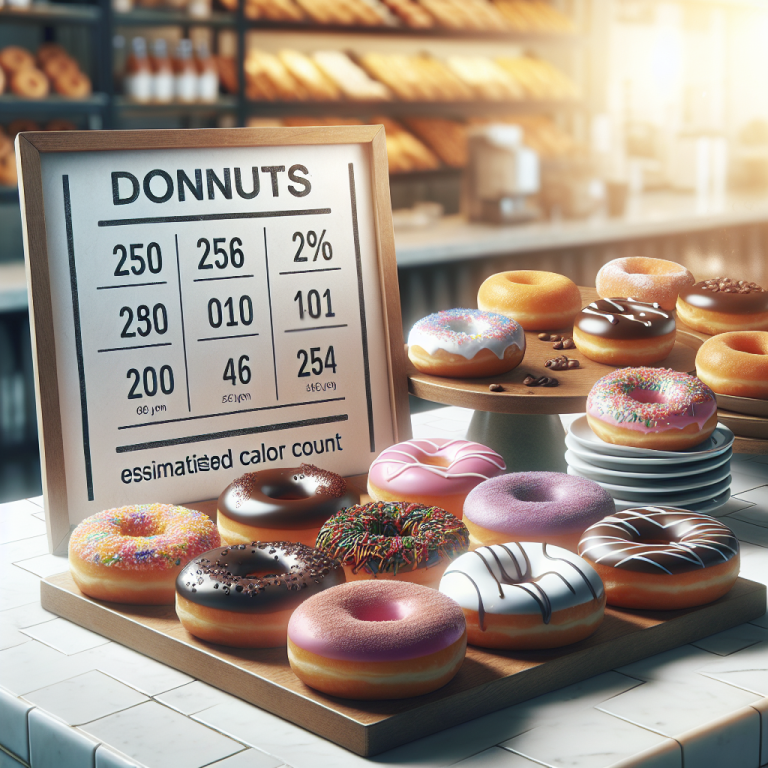 Dunkin Donuts Menu Calories