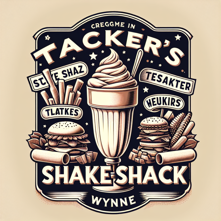 Tackerʼs Shake Shack – Wynne Menu