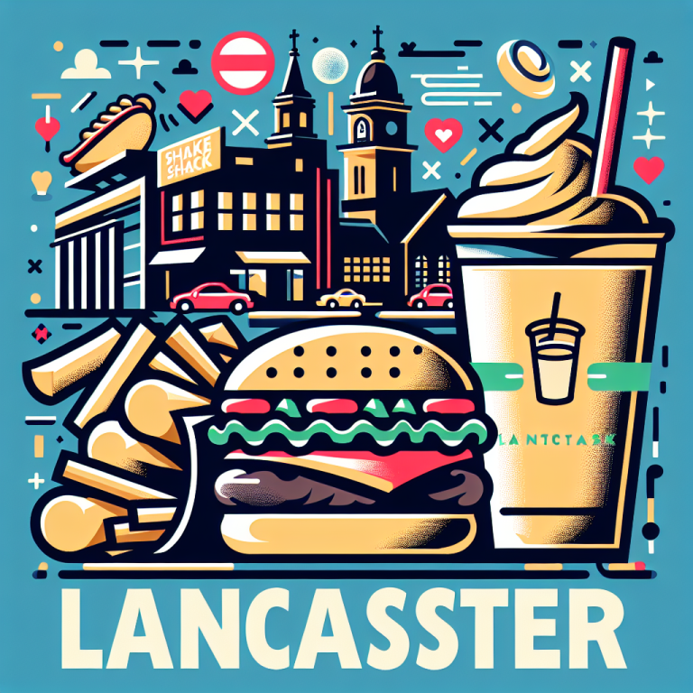 Shake Shack Lancaster Menu