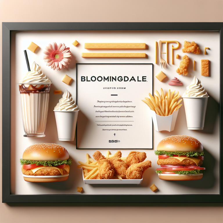 Shake Shack Bloomingdale Menu