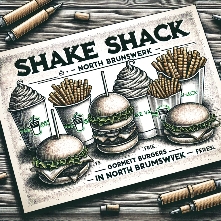 Shake Shack North Brunswick Menu