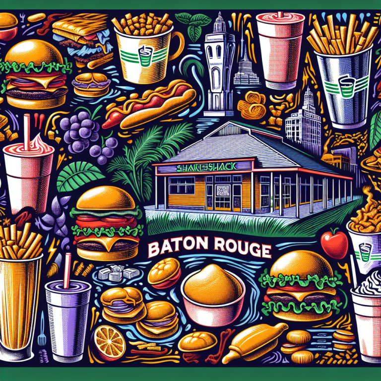 Shake Shack Baton Rouge Menu