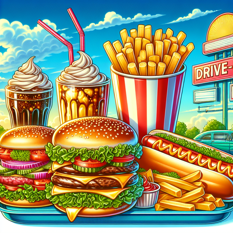 Sonic Drive-In Menu