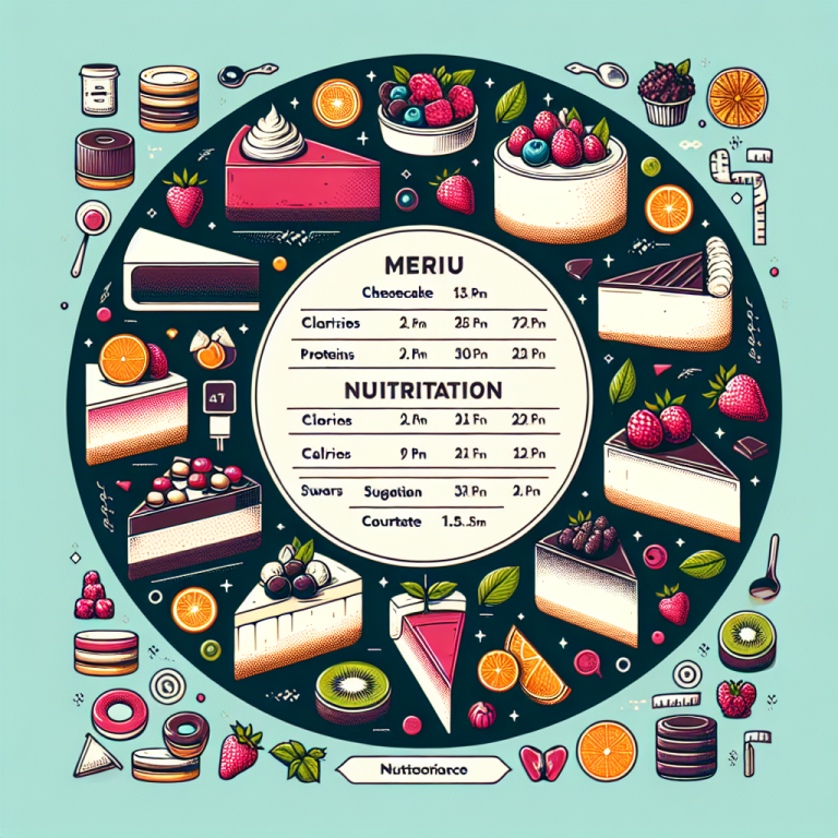 Cheesecake Factory Menu Nutrition