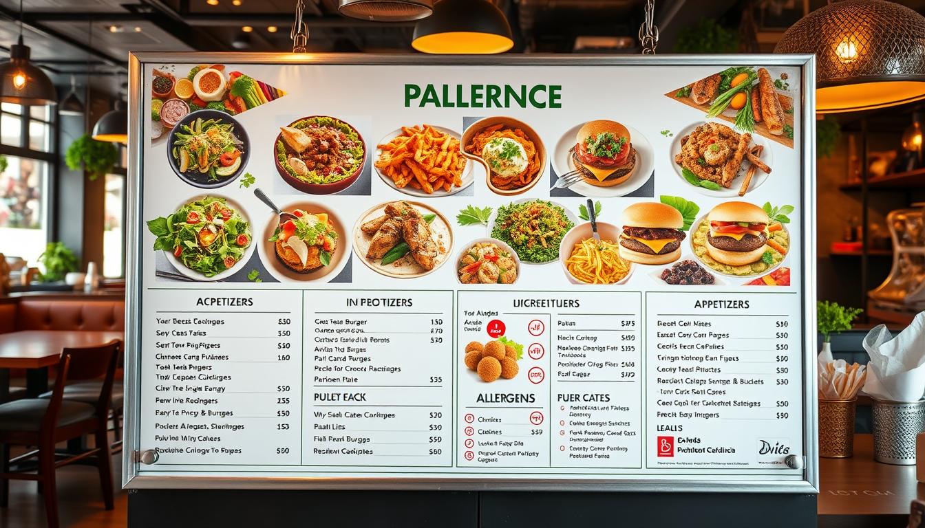 Applebee's Allergen Menu