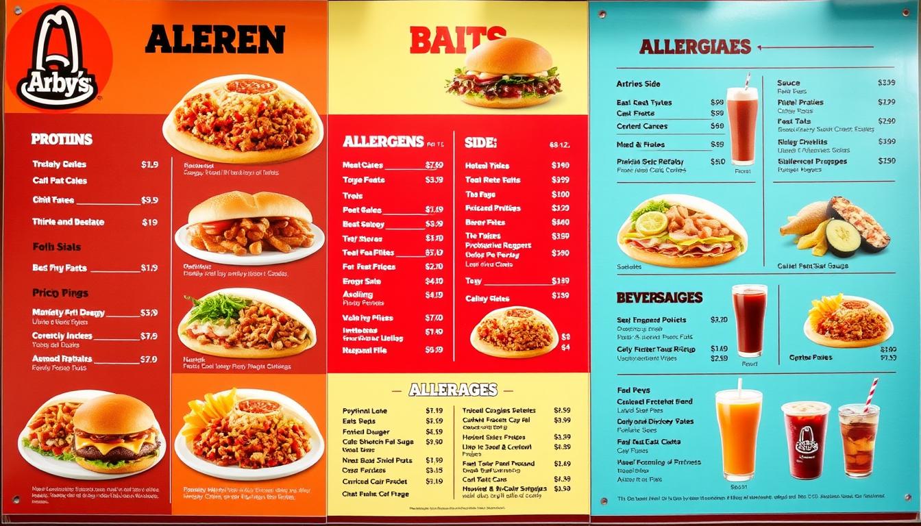 Arby's Allergen Menu