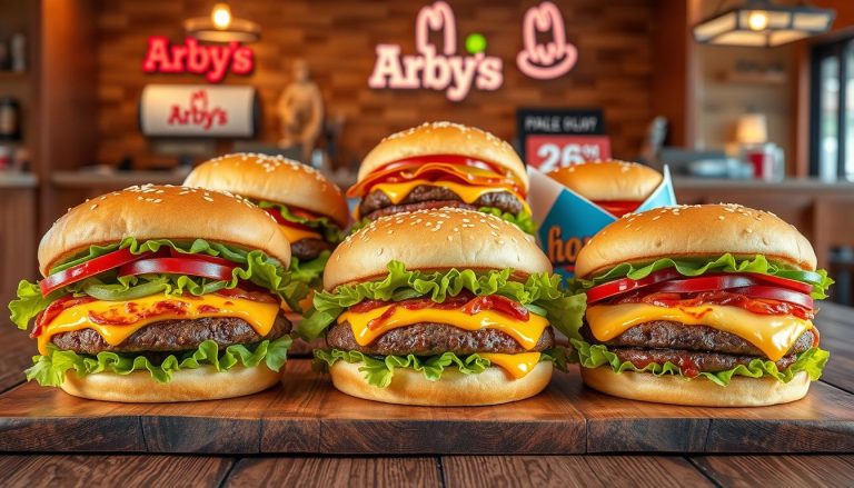 Arby's Burger Menu