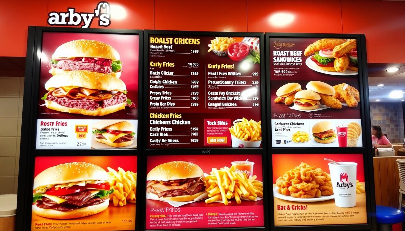 Arby's Menu Board