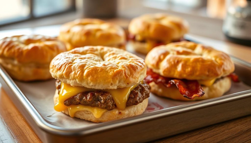 Arby's breakfast biscuits