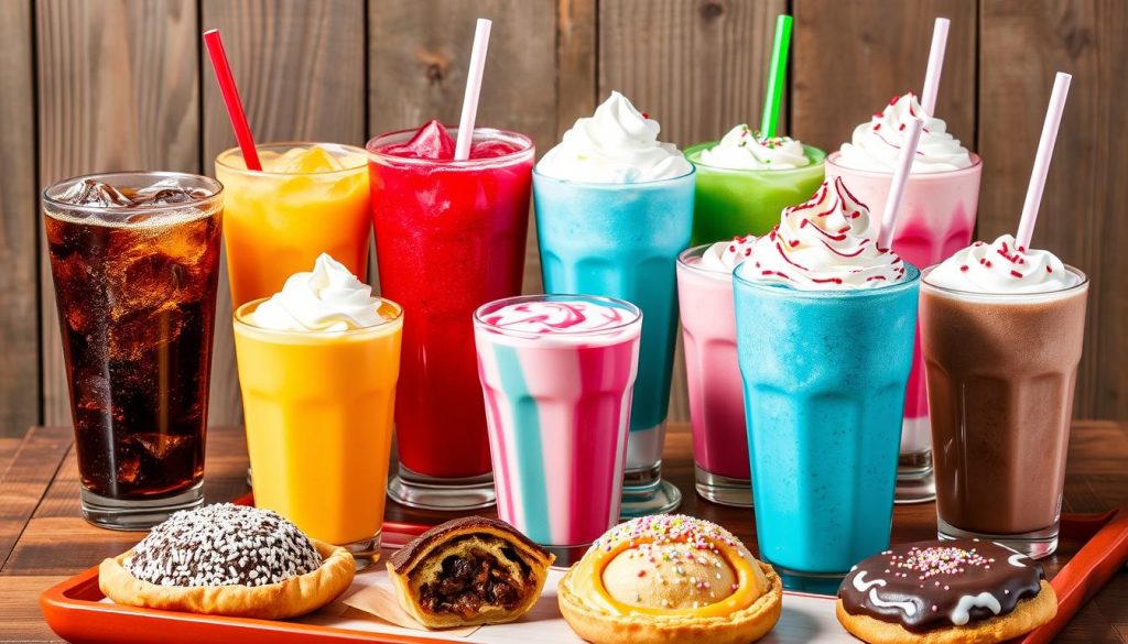 Arby's drinks and desserts