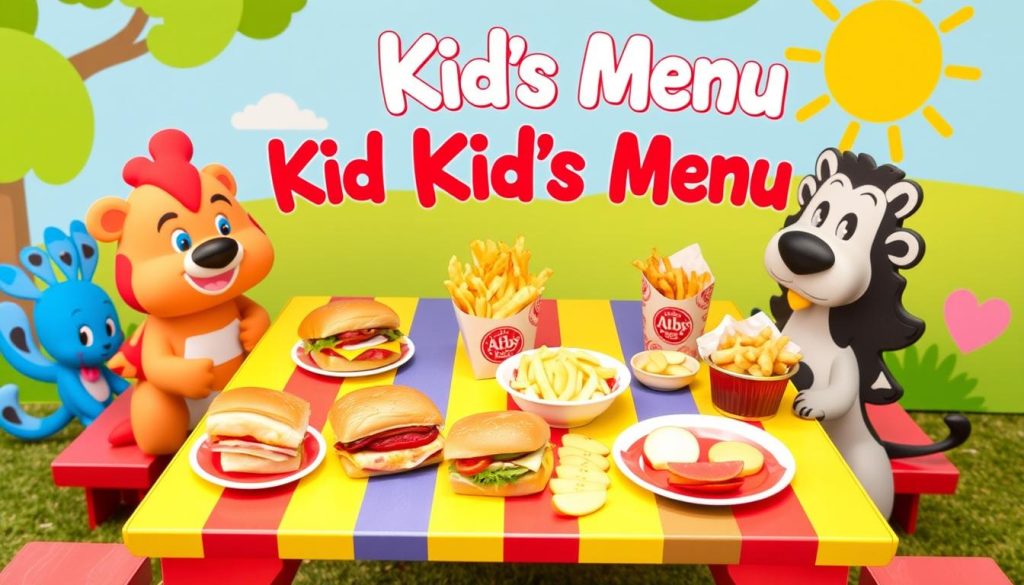 Arby's kid's menu nutrition information