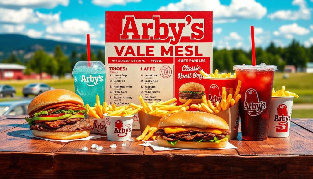 Arby's value menu for budget dining