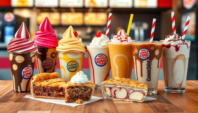 Burger King Dessert Menu