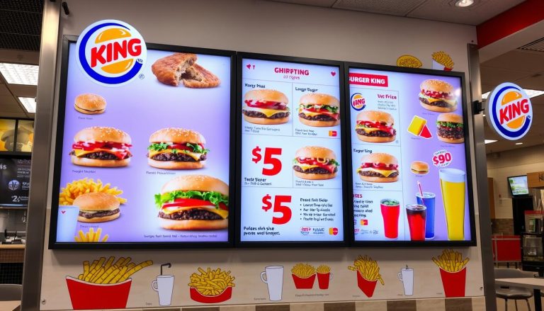 Burger King Menu Prices 2 For $5