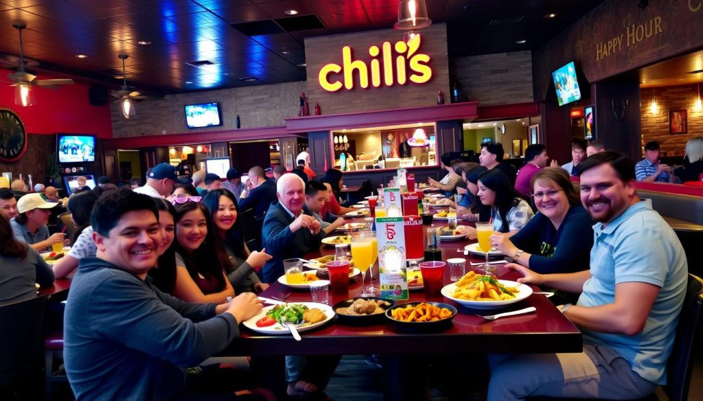 Chili's customer experience during Happy Hour specials